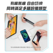 美國USATISFY智屏磁吸多頭8in1超薄大容量支架式行動電源10000mAh (11月中旬)