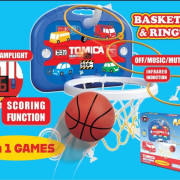 TOMICA Basketball & Ring Toll籃球圈圈投擲組 (4月上旬)