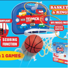 TOMICA Basketball & Ring Toll籃球圈圈投擲組 (4月上旬)