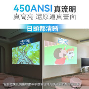 美國USATISFY真流明ANSI杜比環迴音360°旋轉投影自對焦4K巨幕多媒體智升級投影儀PRO (8月上旬)