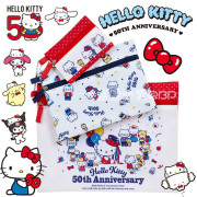 HelloKitty 50週年多功能收納三重袋(一套3件) (10月上旬)