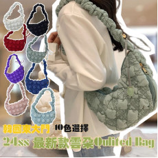 韓國東大門24ss最新款雲朵Quilted Bag (10月中旬)